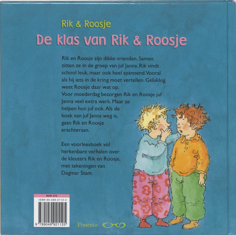 Rik & Roosje - De klas van Rik & Roosje achterkant