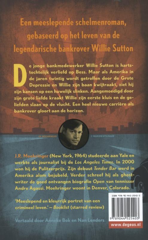 De spiegelwereld van Willie Sutton achterkant