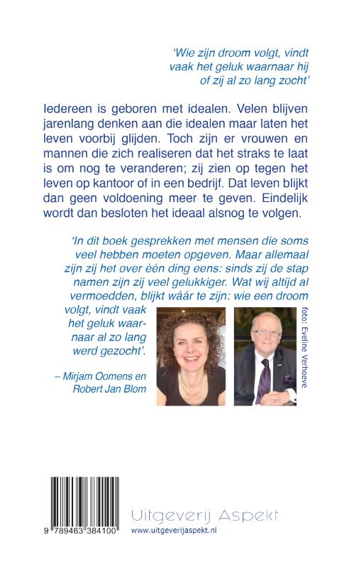 Start een nieuwe toekomst achterkant