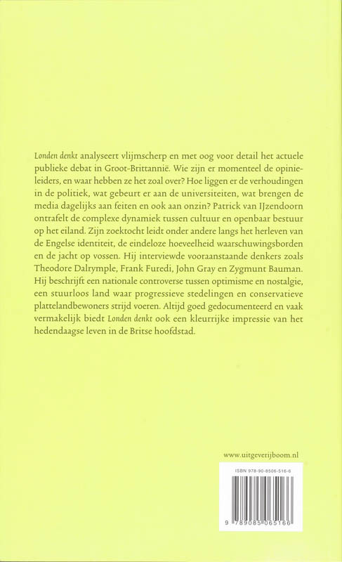 Londen denkt achterkant