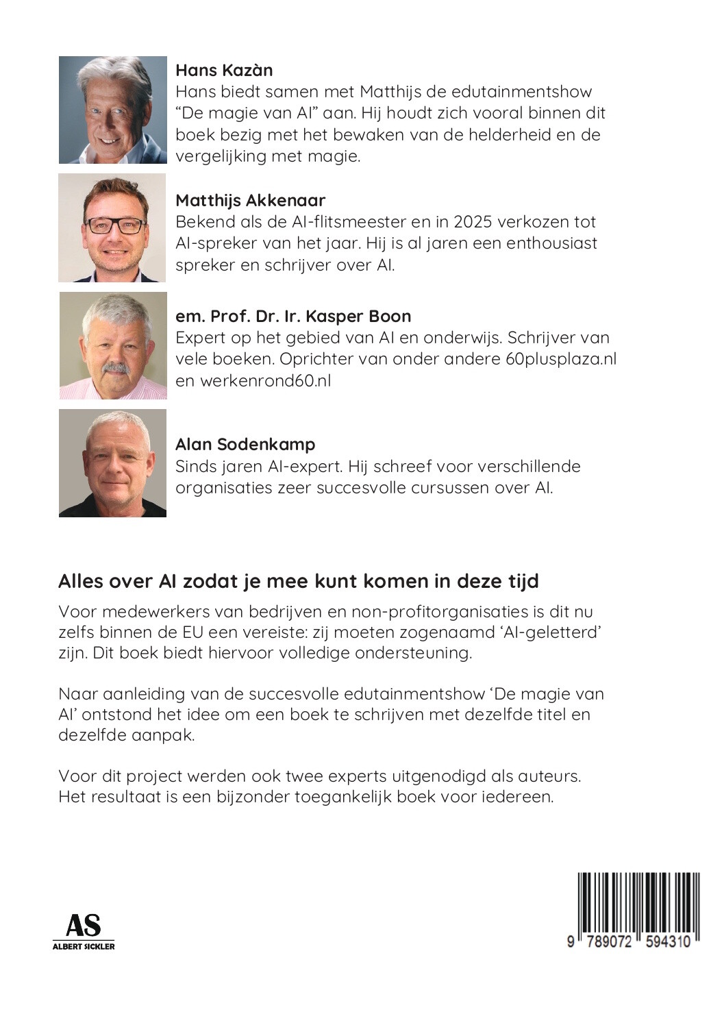 De Magie van AI achterkant
