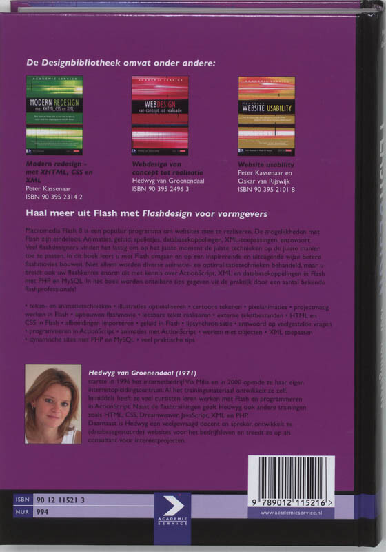FLASHDESIGN VOOR VORMGEVERS, 2E HERZ. achterkant