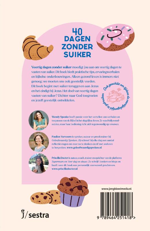 40 dagen zonder suiker achterkant