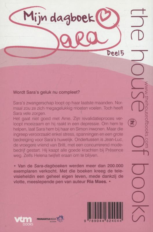 Het grote geluk / Sara / 5 achterkant