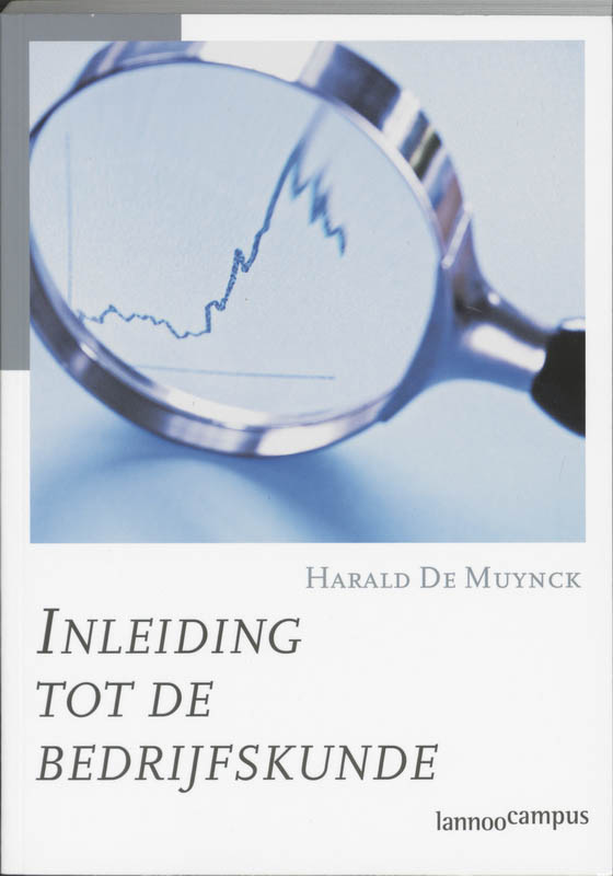 INLEIDING TOT DE BEDRIJFSKUNDE