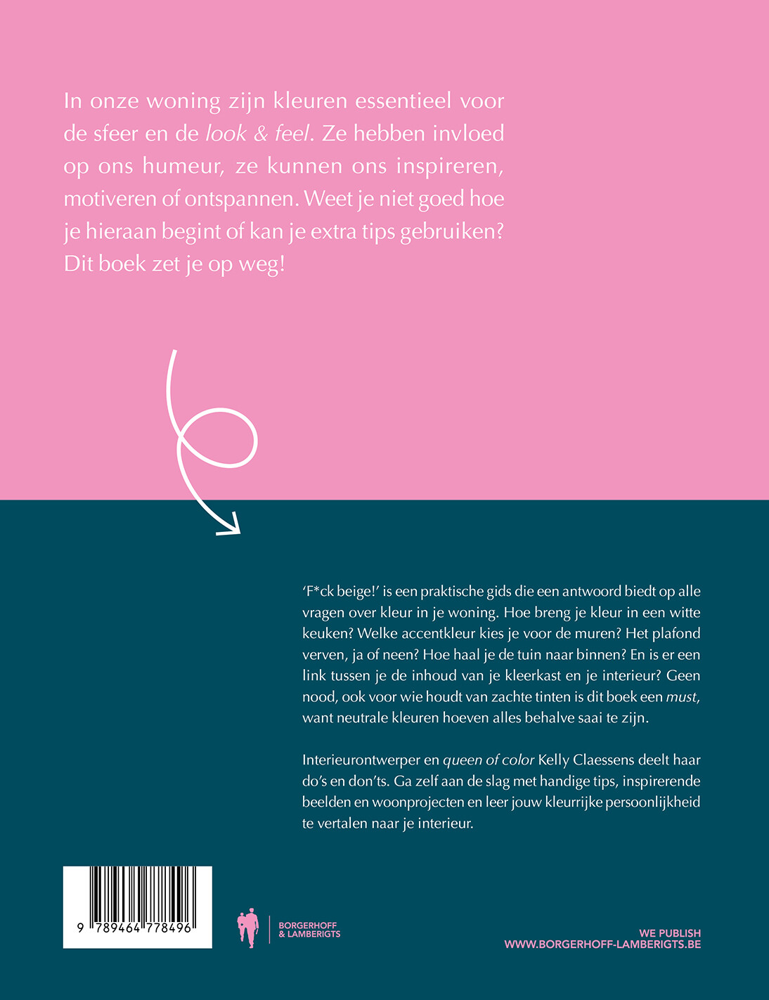 Fuck beige achterkant