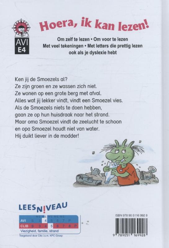 Hoera, ik kan lezen!  -   De Smoezels maken er een potje van achterkant