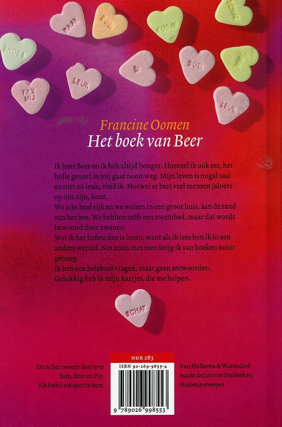 Het boek van Beer / Sam, Beer en Pip / 2 achterkant