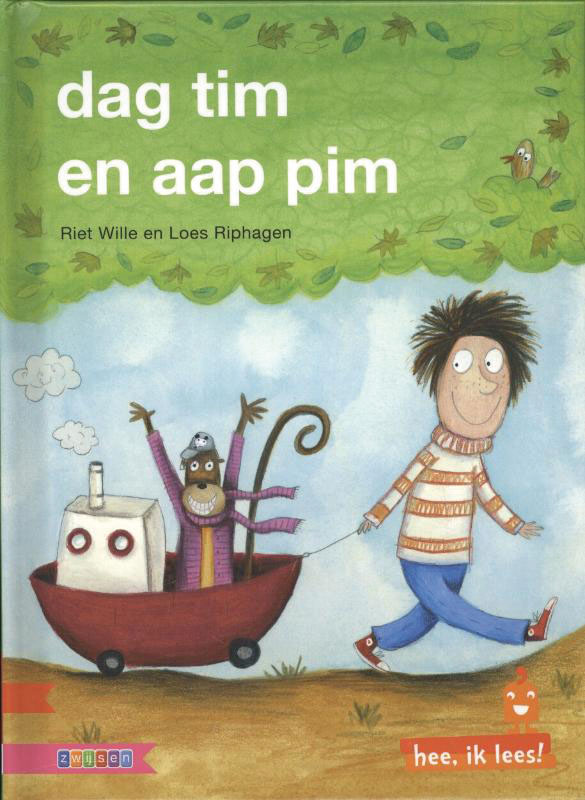 Hee, ik lees! - dag tim en aap pim