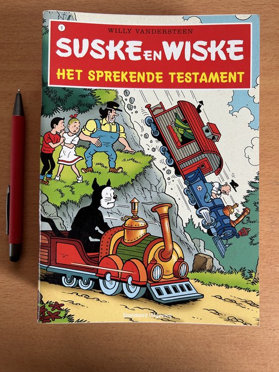 Suske en Wiske 09 het sprekende Testament a-5 uitgave