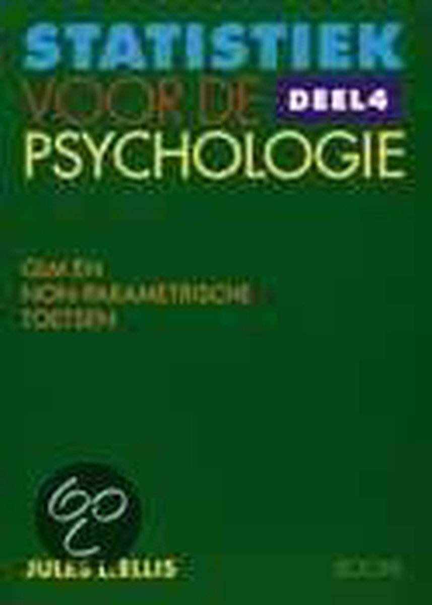 J.L. Ellis Statistiek Voor De Psychologie thumbnail