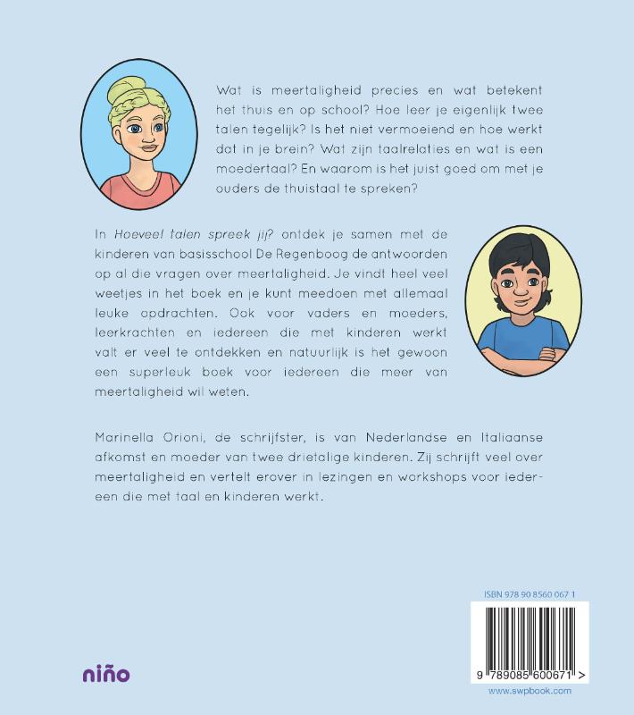 Hoeveel talen spreek jij? achterkant