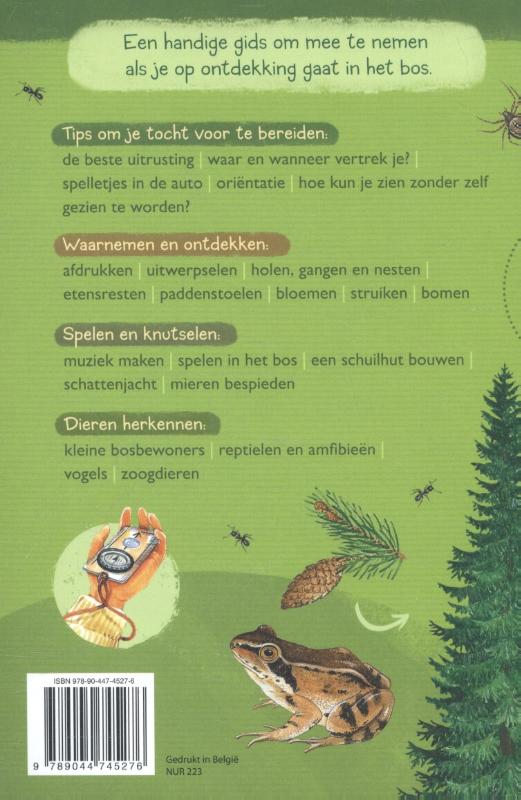 Natuurgids voor kinderen  -   In het bos achterkant