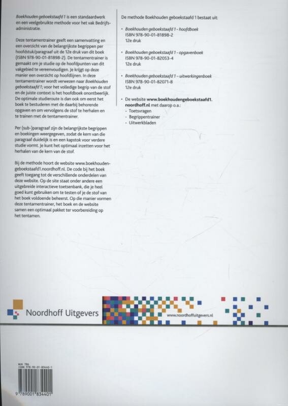 Boekhouden geboekstaafd 1 achterkant