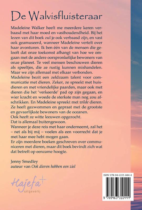 De Walvisfluisteraar achterkant