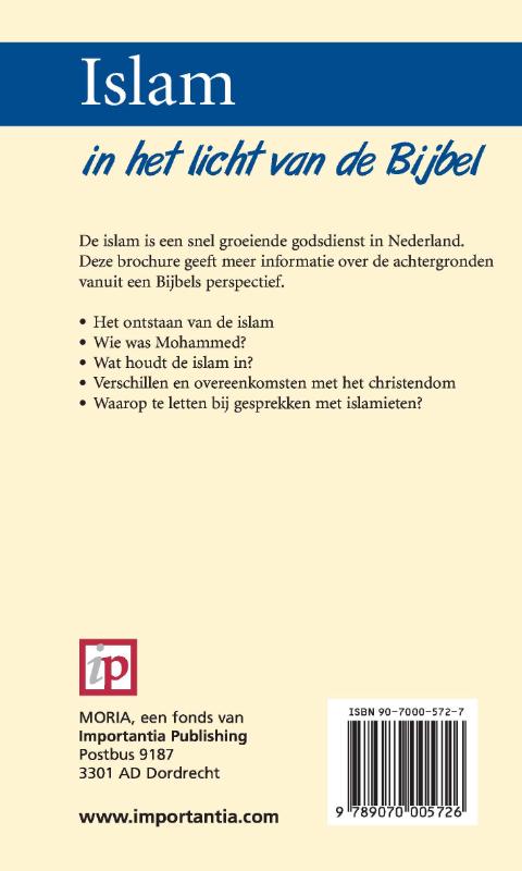 Islam achterkant