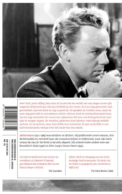 De prijs van de liefde achterkant