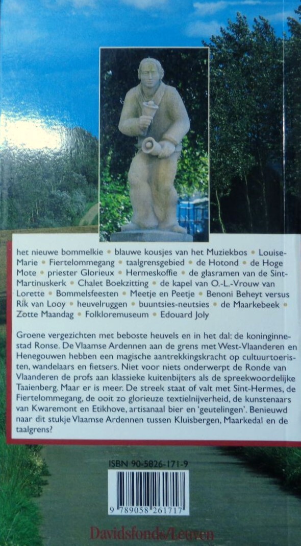 Ronse in de Vlaamse Ardennen achterkant