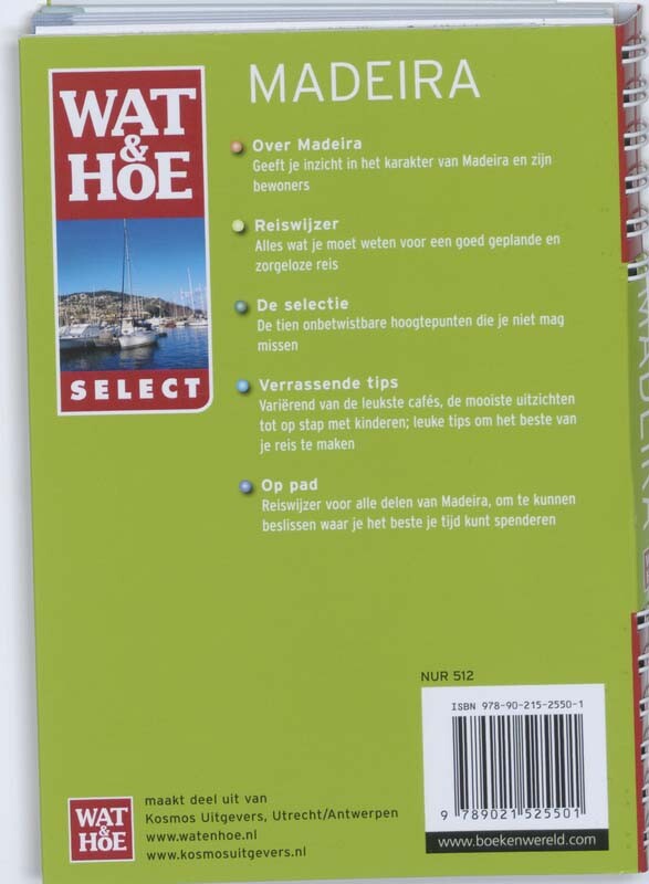 Madeira / Wat en Hoe Onderweg achterkant