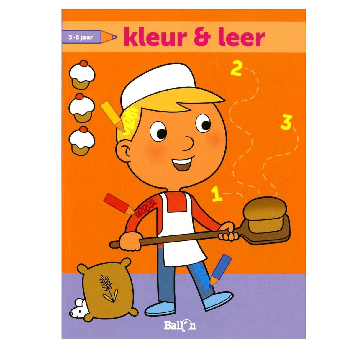 Kleur en leer (5-6 jaar) bakker