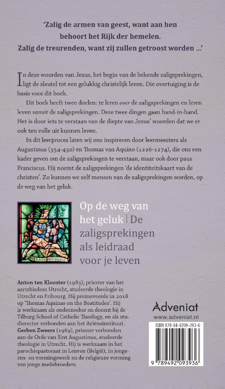 Op de weg van het geluk Op de weg van het geluk achterkant