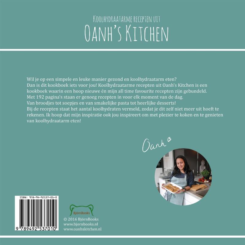 Oanh's Kitchen - Koolhydraatarme recepten uit Oanh's Kitchen achterkant