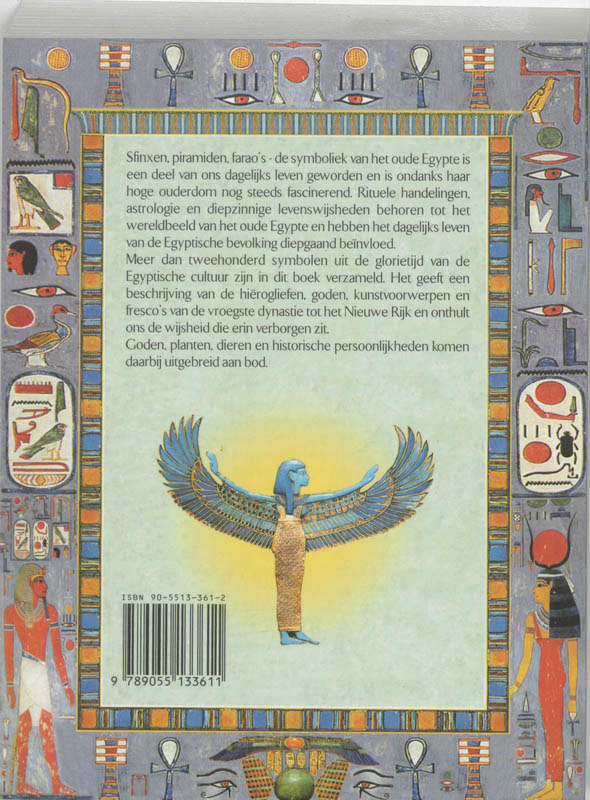 Egyptische Symbolen achterkant