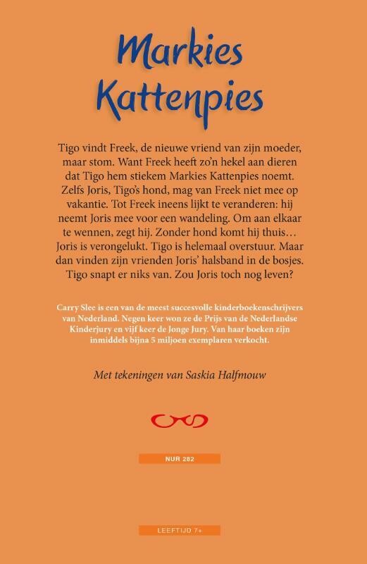 Markies kattenpies achterkant
