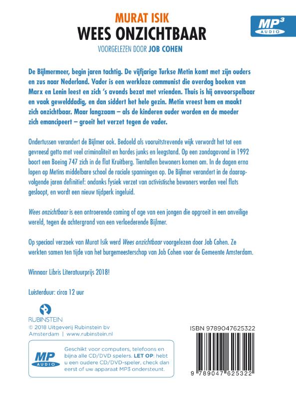 Wees onzichtbaar achterkant