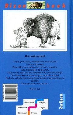 Het zwarte toernooi / Bizon boek achterkant
