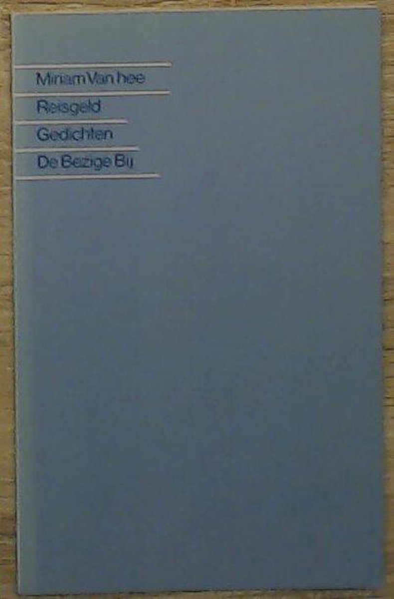 Reisgeld / BB-poëzie