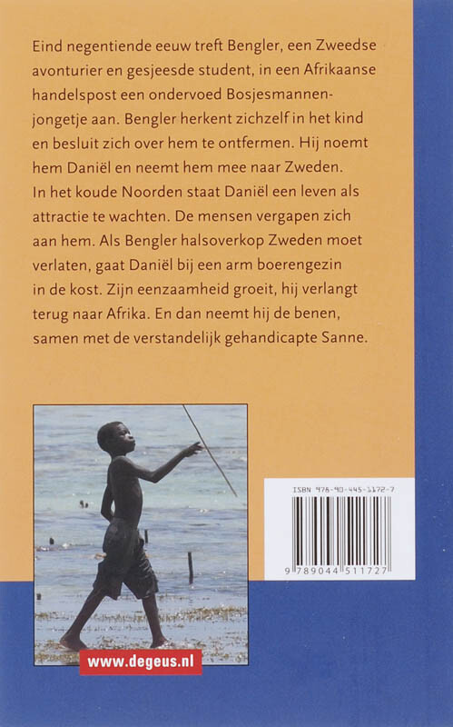 Daniel, zoon van de wind achterkant