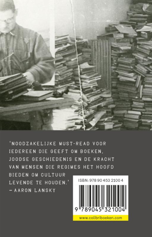 De boekensmokkelaars achterkant