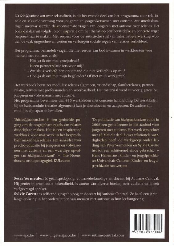 Relaties@autisme.kom Deel 2: relaties achterkant
