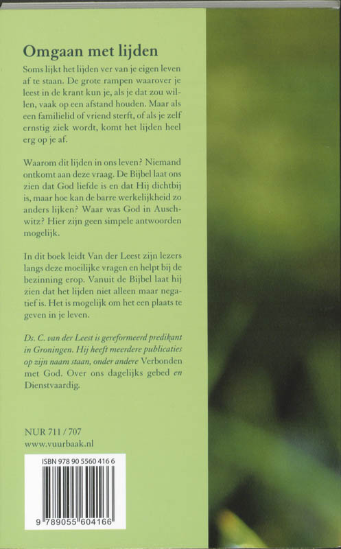 Omgaan Met Lijden Omgaan Met Lijden achterkant
