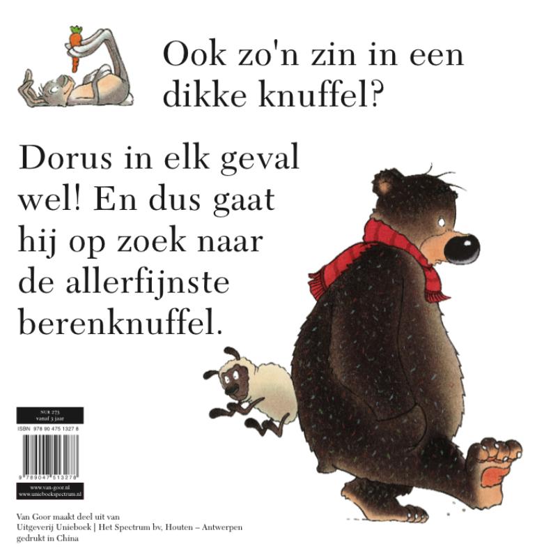 Ik wil een knuffel / Dorus Ik wil een knuffel / Dorus achterkant