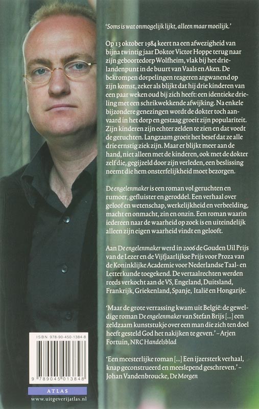 De engelenmaker De engelenmaker achterkant