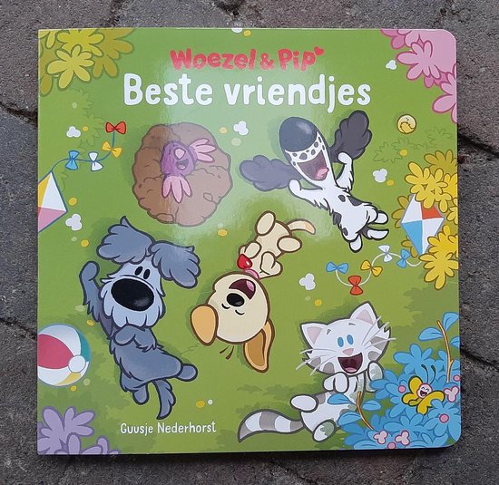 Woezel en Pip - Beste vriendjes - kartonnen boek - kleuterboek en peuterboek