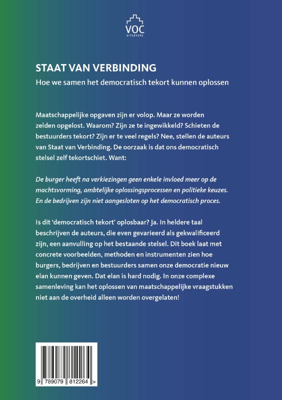 Staat van verbinding achterkant