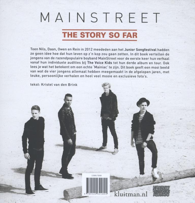 Mainstreet the story so far achterkant