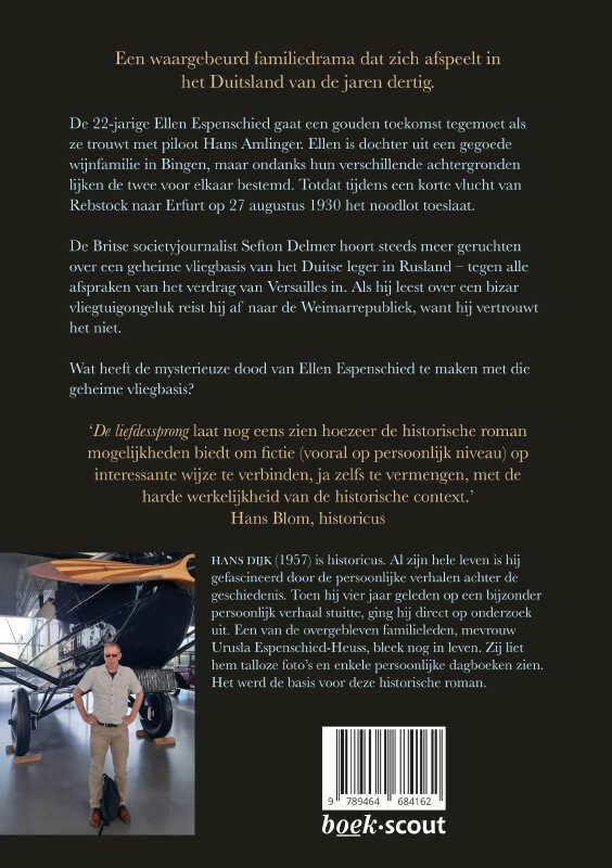 De Liefdessprong achterkant