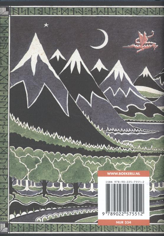 De hobbit achterkant