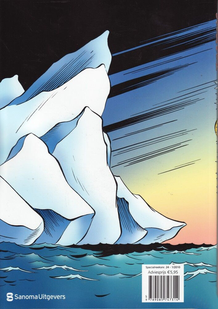 DONALD DUCK WINTERBOEK achterkant