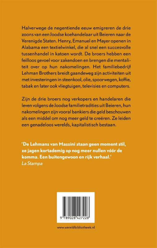 Er is iets met de Lehmans achterkant