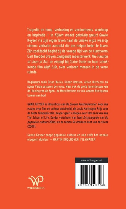 Kijken maakt gelukkig Kijken maakt gelukkig achterkant