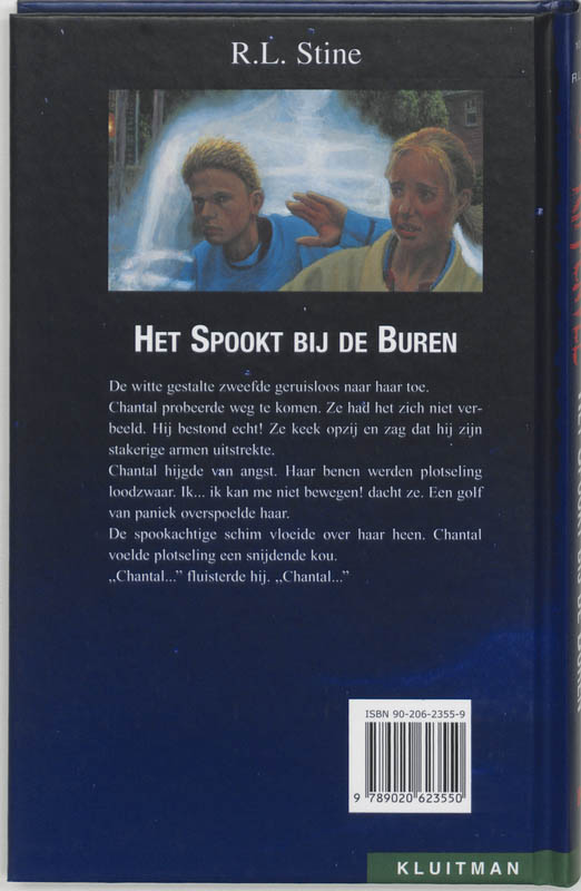 Het spookt bij de buren / Kippenvel Het spookt bij de buren / Kippenvel achterkant