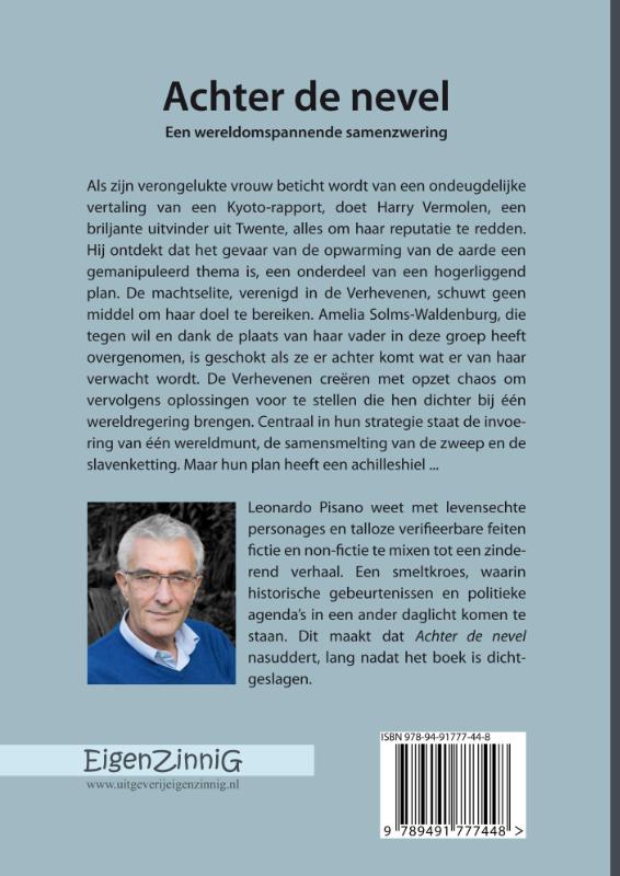 Achter de nevel achterkant