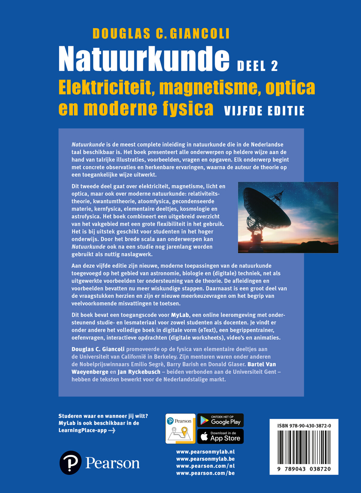 Natuurkunde / deel 2 Elektriciteit, magnetisme, optica en moderne fysica achterkant