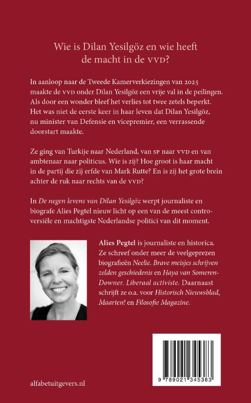 De negen levens van Dilan Yesilgöz achterkant