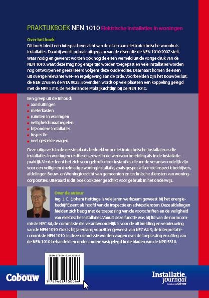 Praktijkboek NEN 1010 achterkant
